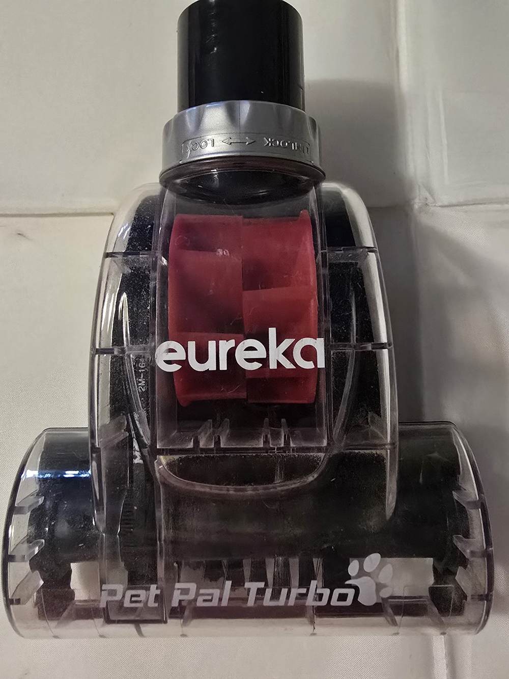 Eureka Pet Pal Turbo Vacuum Attachment Pet Hair Upholstery Brush Tool Black
